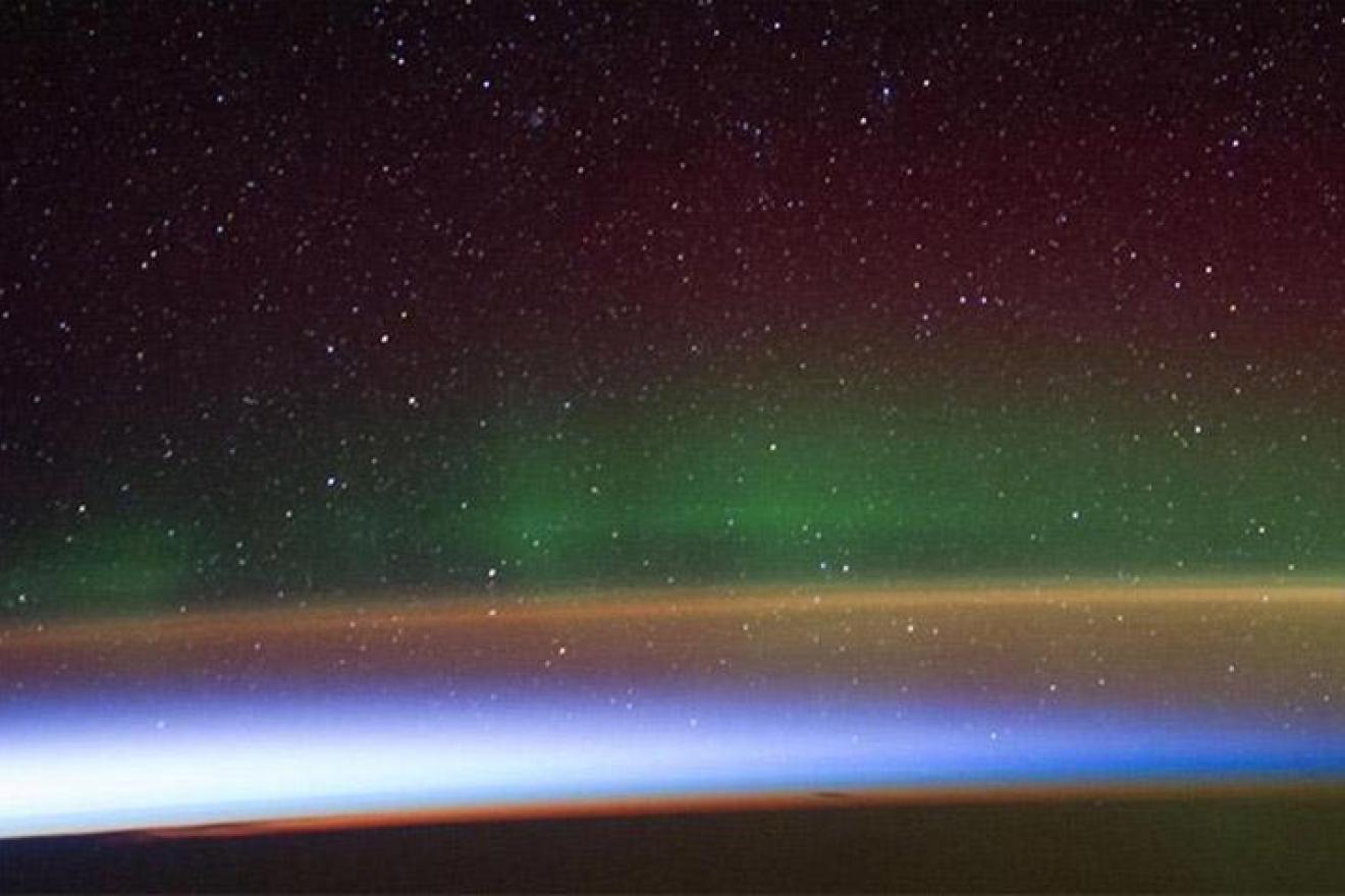 View of the ozone from space